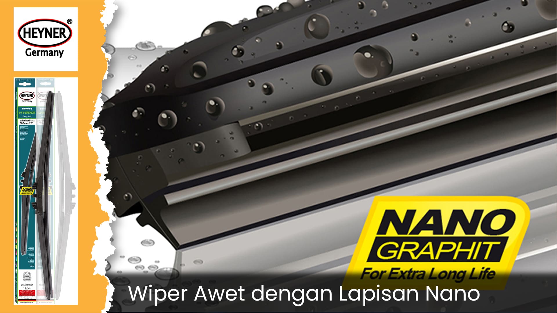 wiper awet dengan lapisan nano